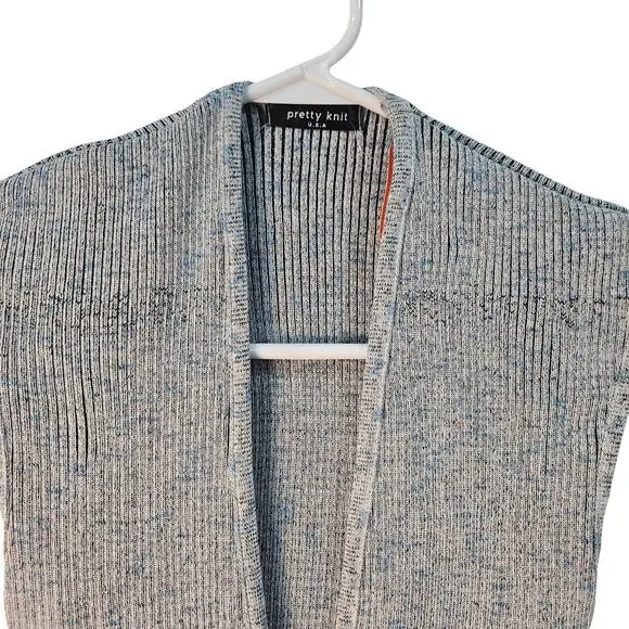 Gray Sleeveless Knit Jumpsuit - Picture 8 of 10